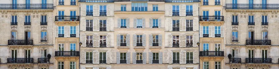 Balconies in Western-style buildings. (iStock)