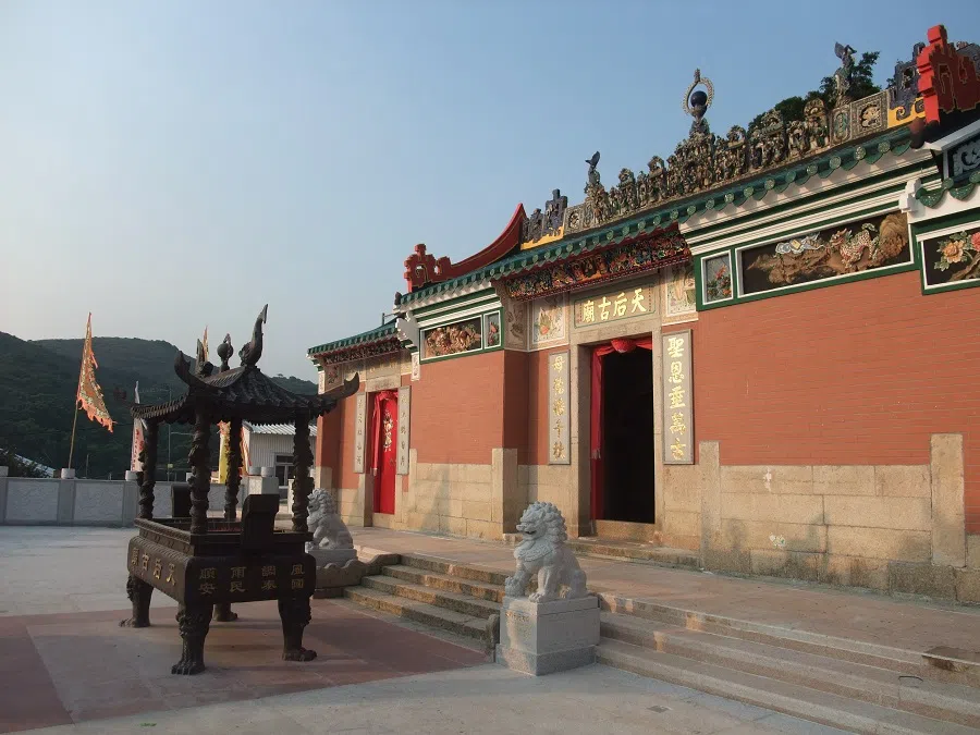 The Tin Hau Temple at Grass Island. (Photo: Minghong/Licensed under CC BY-SA 4.0)