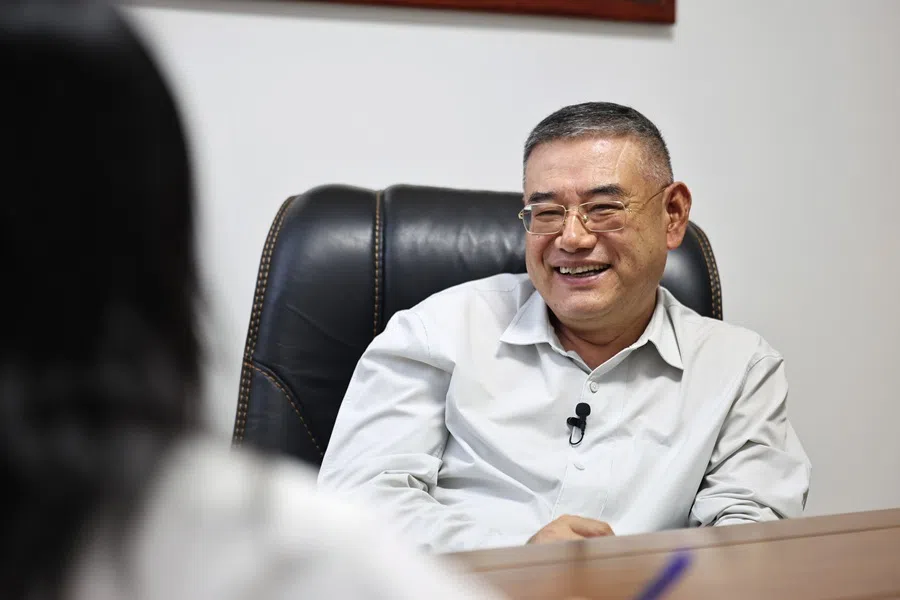 Sun Xiushun, chairman of Winning International and now the de facto project commander for Simandou. (SPH Media)