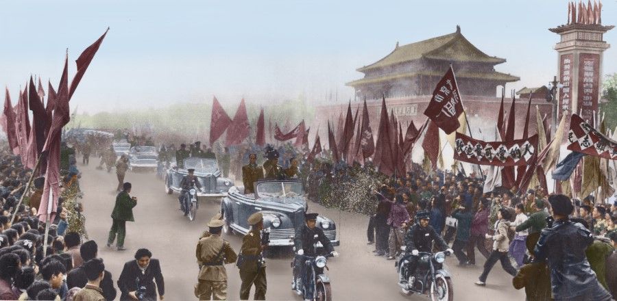 In 1953, a delegation of volunteer troops arrived in Beijing, welcomed by 200,000 people lining the streets. Through this war, the CCP government was able to spread patriotism and build up strong political credibility.