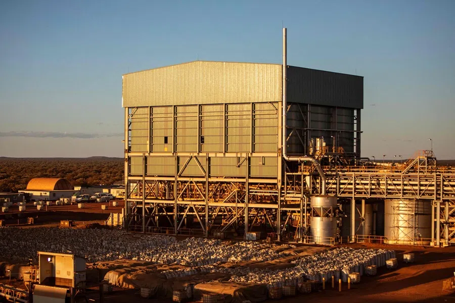 A handout photo taken on 14 April 2025, and received on 21 October 2025 from Lynas Rare Earths Limited shows the company’s rare earths mine located at Mount Weld in Western Australia. (Lynas Rare Earths Limited/Handout via AFP)