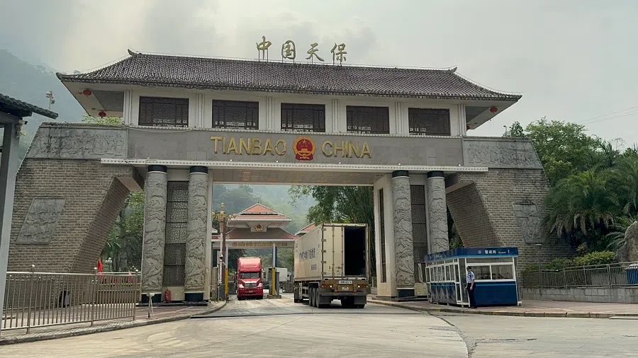 A general view of Tianbao Port. (Sim Tze Wei/SPH Media)