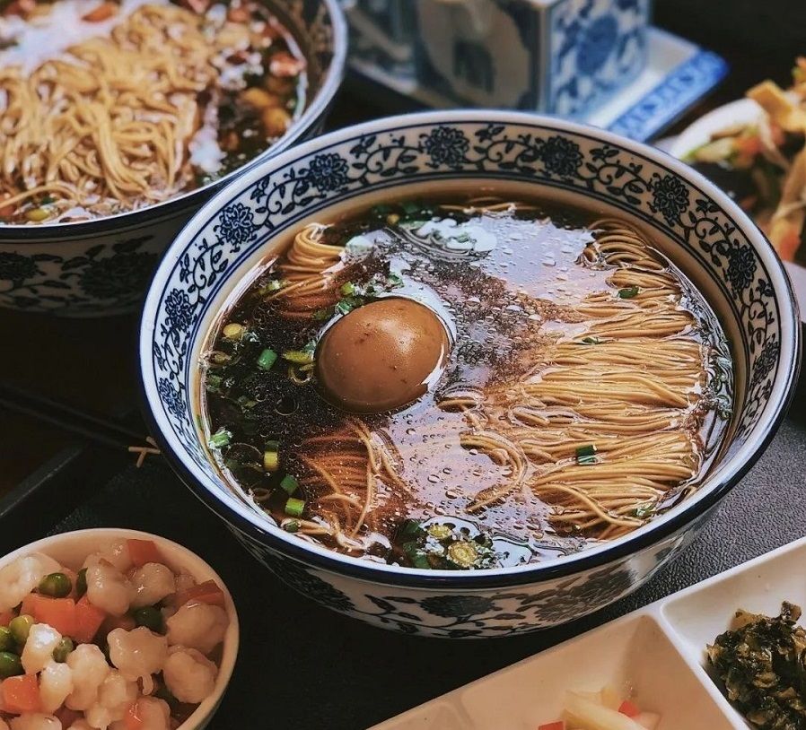 A delicious bowl of Kunshan Aozao noodles. (WeChat/玉茗堂前)