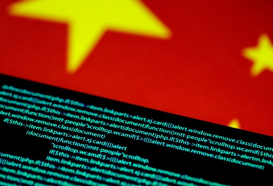 Beijing has put in place new measures to tighten its grip over domestic data to protect national security. (Thomas White/Illustration/File Photo/Reuters)