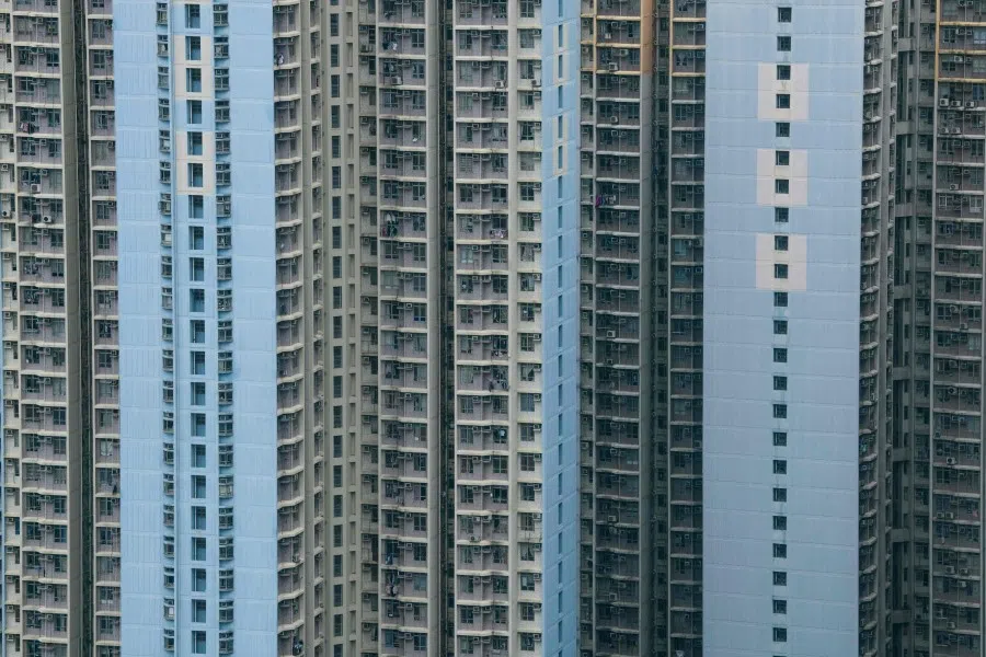 Government residential housing buildings in Kowloon, Hong Kong. High housing prices is one factor behind the recent protests in Hong Kong. (AFP)