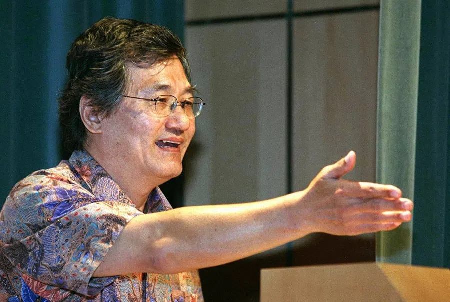 Late multilingual local playwright, Kuo Pao Kun. (SPH)