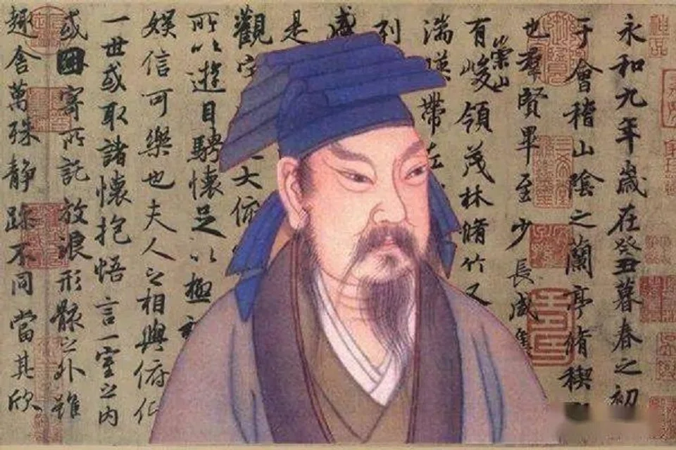 Wang Xizhi, known as the Sage of Calligraphy (书圣). (Weibo)