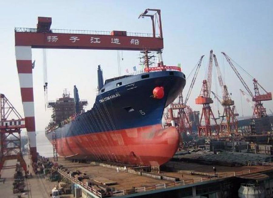 Yangzijiang Shipbuilding's shipyard. (Yangzijiang Shipbuilding)