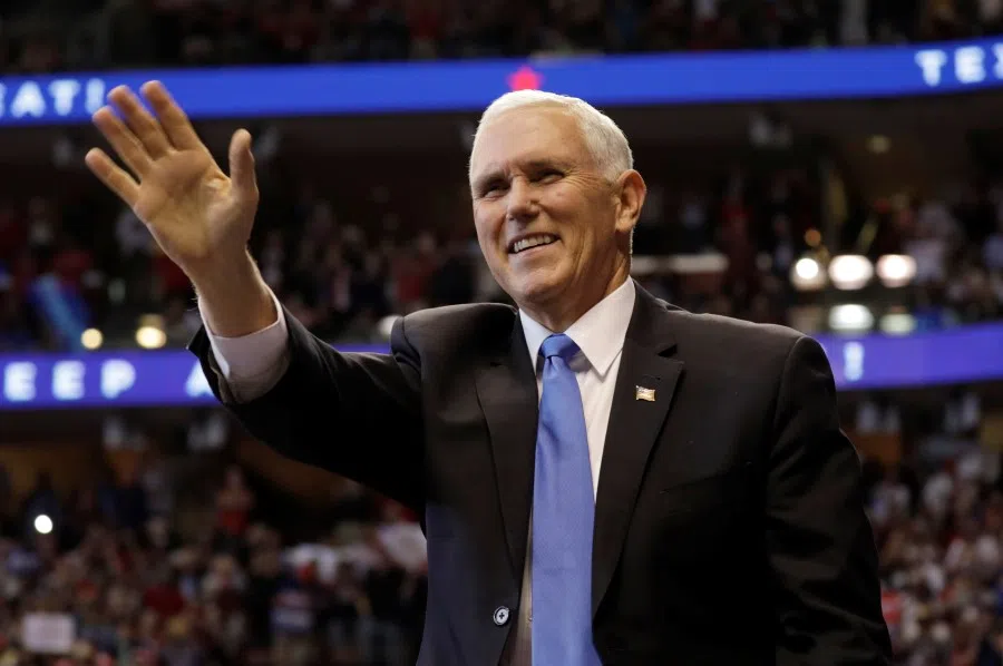 US Vice President Mike Pence. (Yuri Gripas/REUTERS)