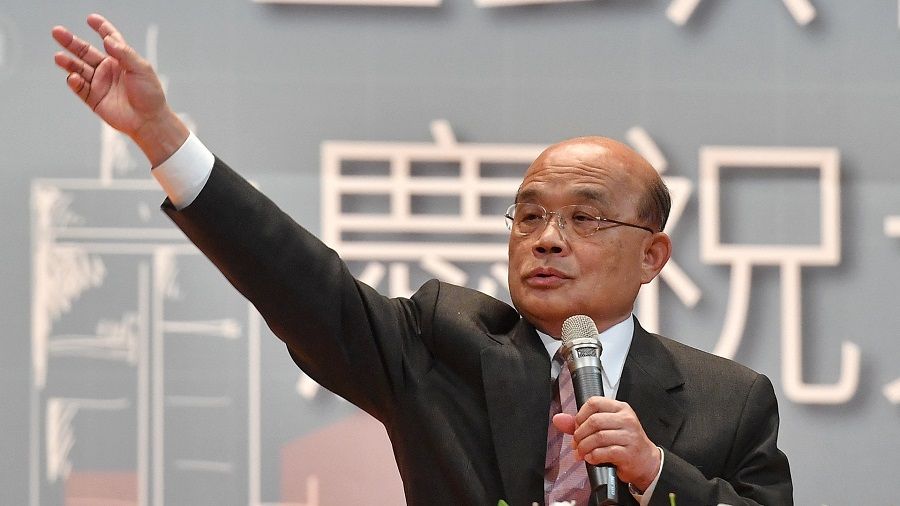 Taiwan premier Su Tseng-chang said that Taiwan would not collapse like Afghanistan in the event of an attack. (Internet)