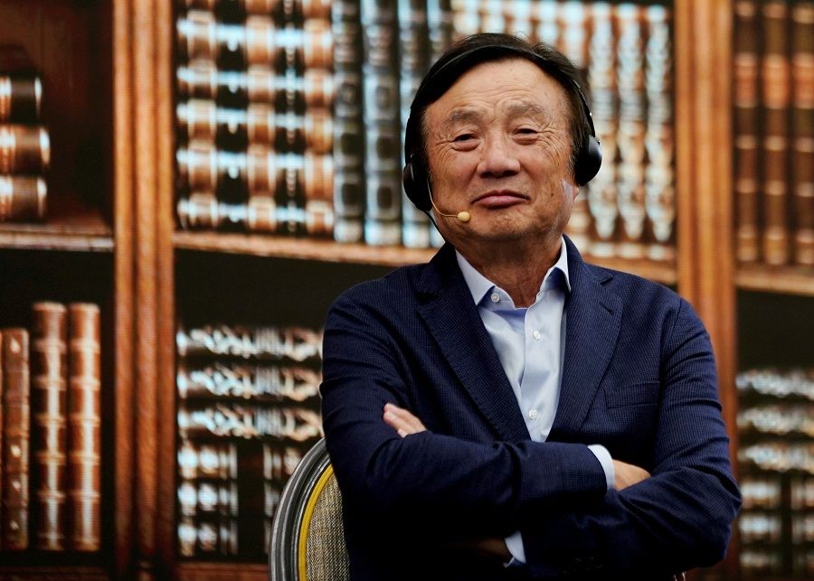 Huawei founder Ren Zhengfei attends a panel discussion at the company's headquarters in Shenzhen, Guangdong province, China, 17 June 2019. (Aly Song/File Photo/Reuters)