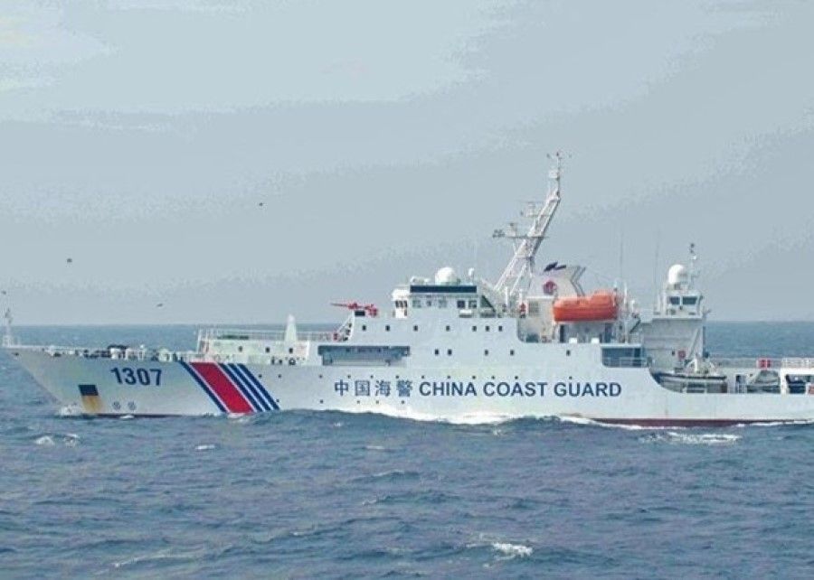 A Chinese coast guard vessel, undated. (Internet/SPH)