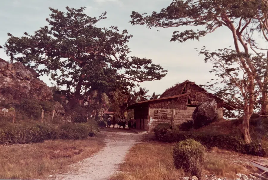 A tranquil village on a remote Philippine island.