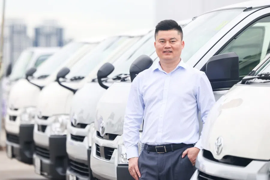 Skylink has grown into the third largest commercial vehicle leasing company in Singapore. (SPH Media)