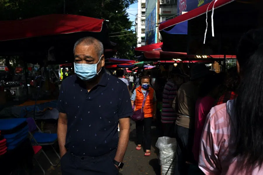 An open market in Taipei, Taiwan, 14 November 2022. (Ann Wang/Reuters)