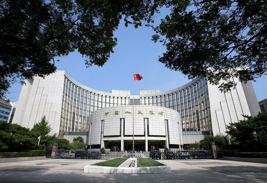 Headquarters of the People’s Bank of China (PBOC), the central bank, is pictured in Beijing, China, 28 September 2018. (Jason Lee/Reuters)