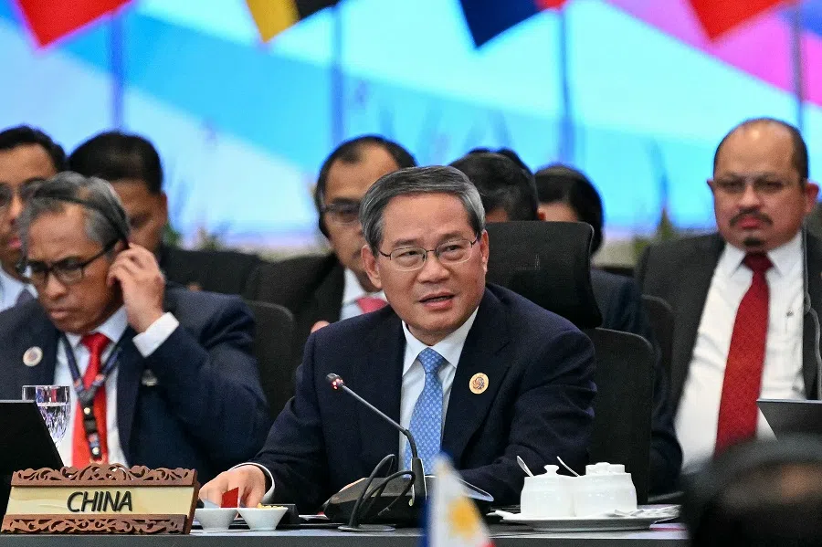 China’s Premier Li Qiang attends the ASEAN-GCC-China Summit after the 46th ASEAN Summit in Kuala Lumpur on 27 May 2025. (Jam Sta Rosa/AFP)