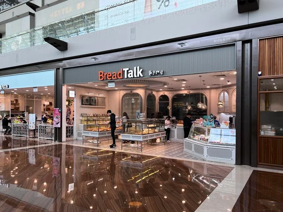 A shot of the BreadTalk outlet at Marina Bay Sands on 15 November 2022.