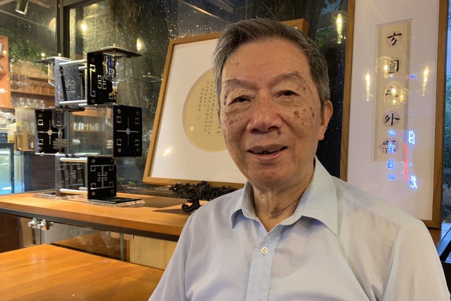 Retired professor Zheng Tianxiang, formerly of the Center for Studies of Hong Kong, Macau, and the Pearl River Delta at Sun Yat-Sen University, has decades of experience in studying the development of the Greater Bay Area, having studied Hong Kong and Macau since 1980, and the cooperation between Guangdong and Hong Kong since the 1990s. (Photo: Han Yong Hong)