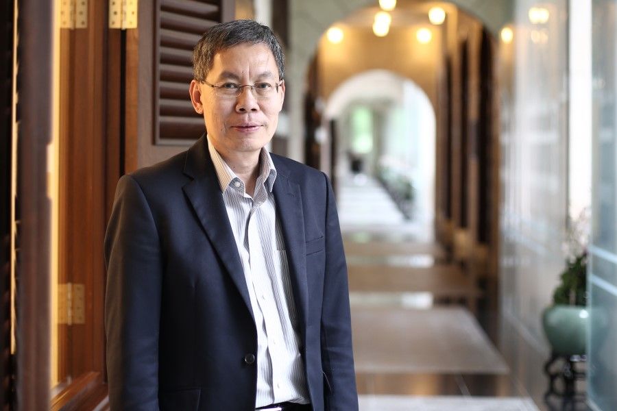 Singapore Ambassador to China Lui Tuck Yew spoke to Zaobao on Singapore-China relations. (SPH)