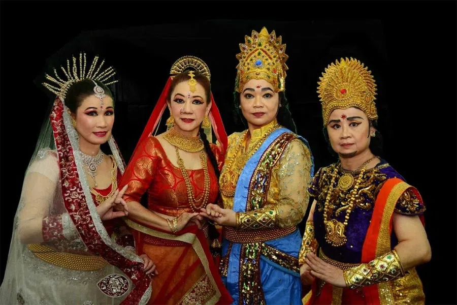 Brotherly Love was adapted from the Mahabharata, with elements of Chinese opera. (Internet)