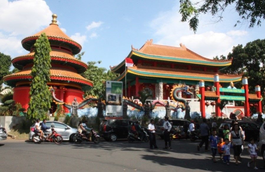 Kong Miao Confucian Temple in Jakarta, Indonesia. (Wikimedia)