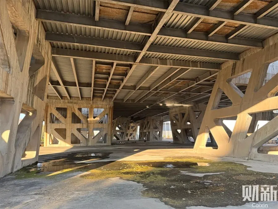 The vacant Yilanzhai Art Museum in Nanjing. (Wang Shuo/Caixin)