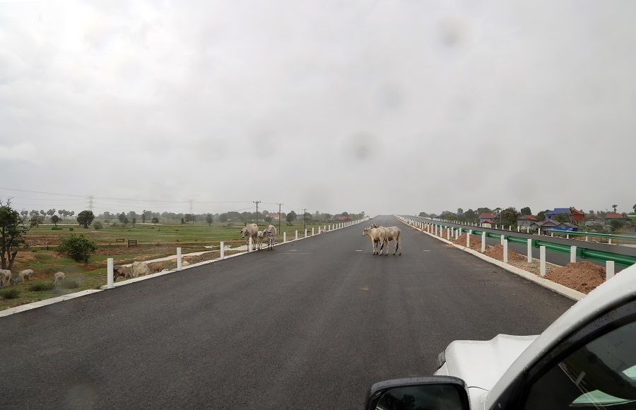 Cambodia's first highway to the capital of Phnom Penh is slated to open in July. (Kwong Kai Chung/SPH Media)