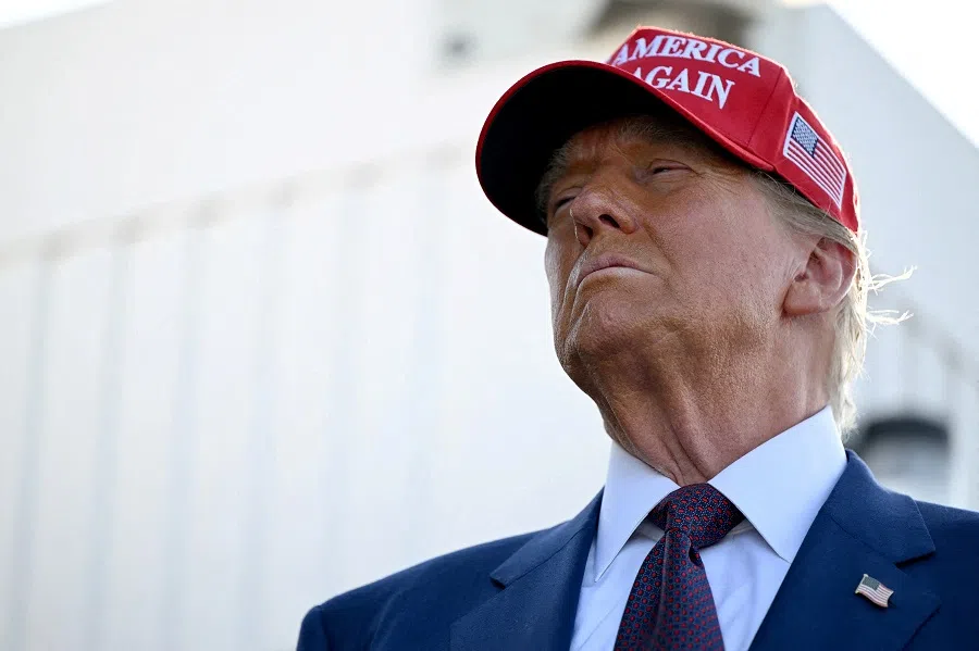 US President-elect Donald Trump attends a viewing of the launch of the sixth test flight of the SpaceX Starship rocket, in Brownsville, Texas, US, on 19 November 2024. (Brandon Bell/Pool via Reuters)
