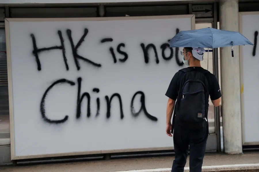 The mainstay of protests in Hong Kong has been the younger generation that grew up after the 1997 handover. Now, they are also the mainstay of the pro-independence movement there. (REUTERS)