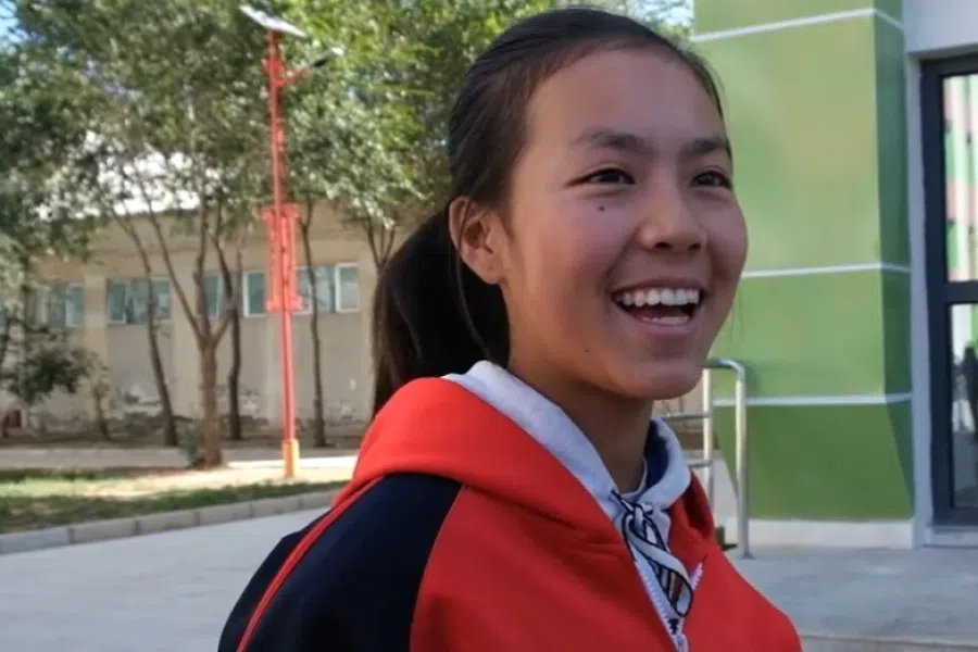 Ciren Yangjin, 15, wants to go to Shanghai.