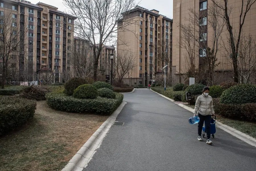 Residential buildings in Beijing, China, on 22 December 2022. (Bloomberg)