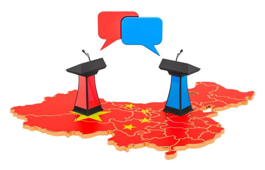 China is trying to communicate with the world. (iStock)