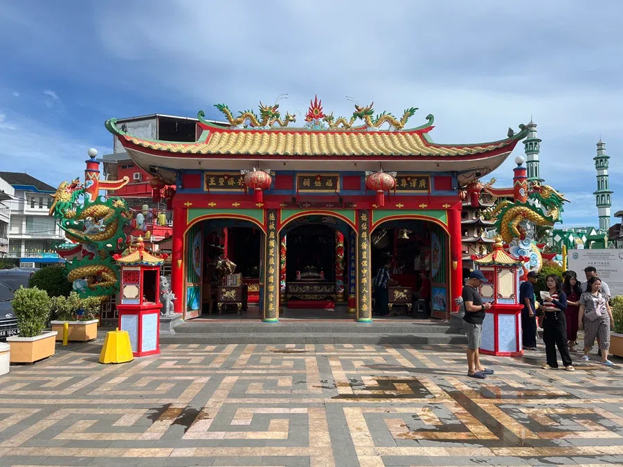 The Tri Dharma Bumi Raya Temple in Singkawang. (iStock)