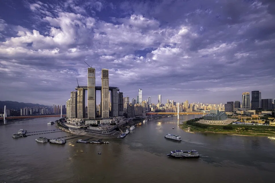 Raffles City Chongqing. The China-Singapore (Chongqing) Demonstration Initiative on Strategic Connectivity will facilitate joint ventures between companies in Singapore and China. (Capitaland)