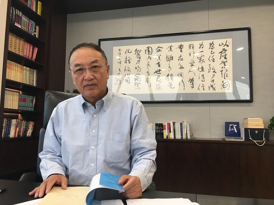 Lenovo founder Liu Chuanzhi. (SPH Media)