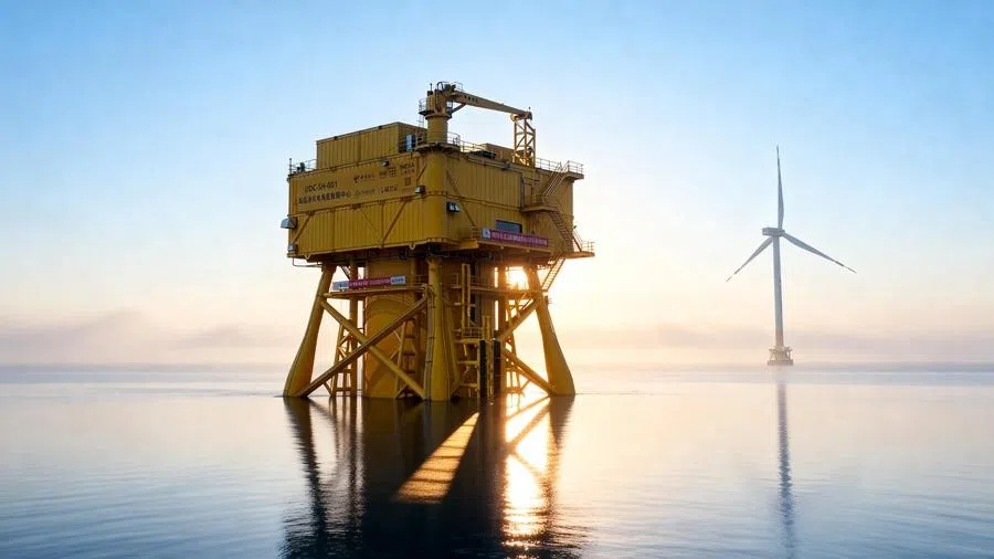 The world’s first “offshore wind direct-linked” underwater data centre in Shanghai.