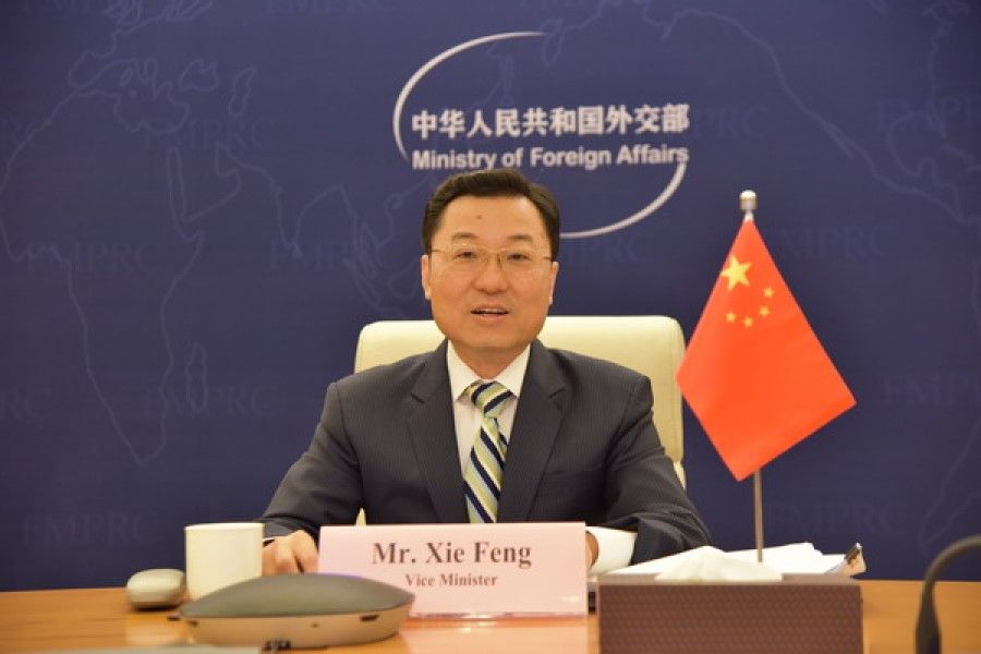 Chinese Vice-Minister of Foreign Affairs Xie Feng is rumoured to be China's next ambassador to Washington. (Internet)