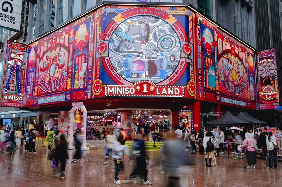 Miniso’s flagship store in Shanghai.