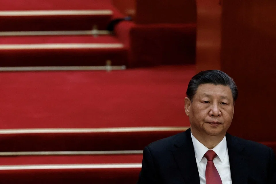 Chinese President Xi Jinping attends the closing session of the National People’s Congress (NPC) at the Great Hall of the People in Beijing, China, on 11 March 2024.  (Tingshu Wang/Reuters)