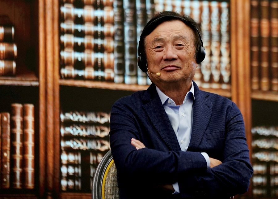 Huawei founder Ren Zhengfei attends a panel discussion at the company headquarters in Shenzhen, Guangdong province, China, 17 June 2019. (Aly Song/File Photo/Reuters)