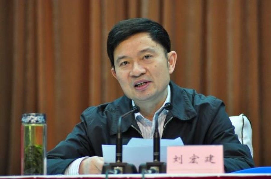 Kunming party secretary Liu Hongjian. (Internet)