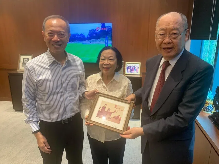 In September 2023, Singapore's former Foreign Minister George Yeo and his wife visited Fredrick Chien, the executive director of the Chiang Ching-kuo Foundation. Chien was previously Taiwan's minister of foreign affairs and was entrusted by President Chiang Ching-kuo to convey a private message to Prime Minister Lee Kuan Yew in Singapore.