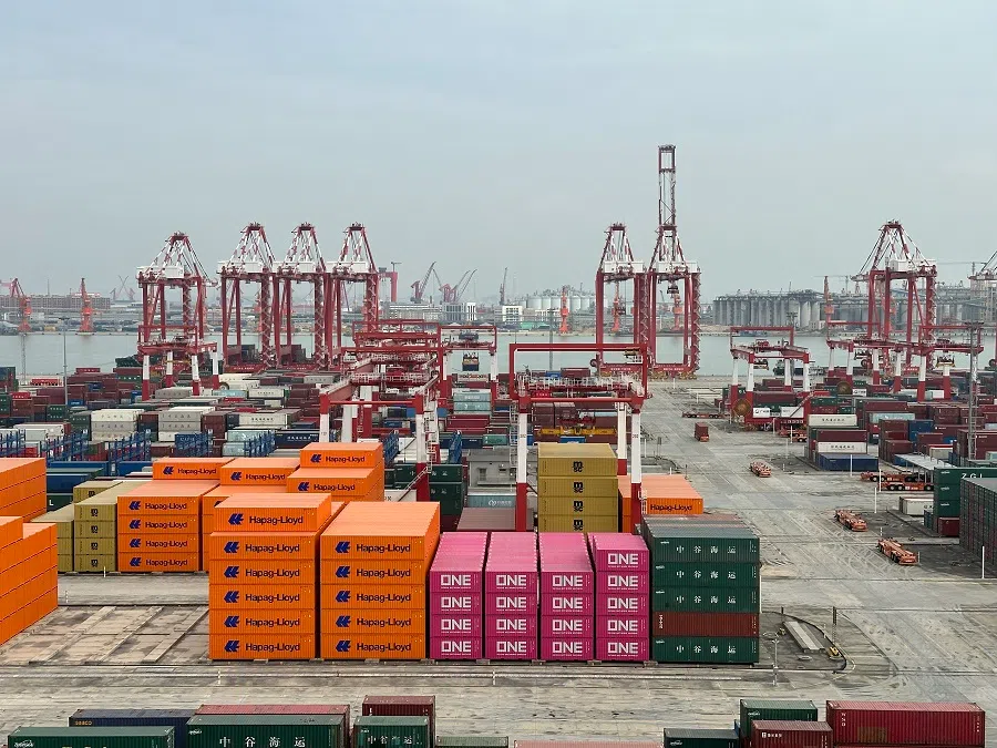 Nansha Port is the first fully automated port in the Greater Bay Area.