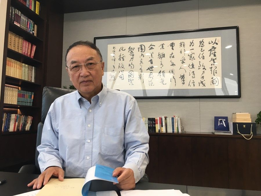 Lenovo founder Liu Chuanzhi, 2016. (SPH)