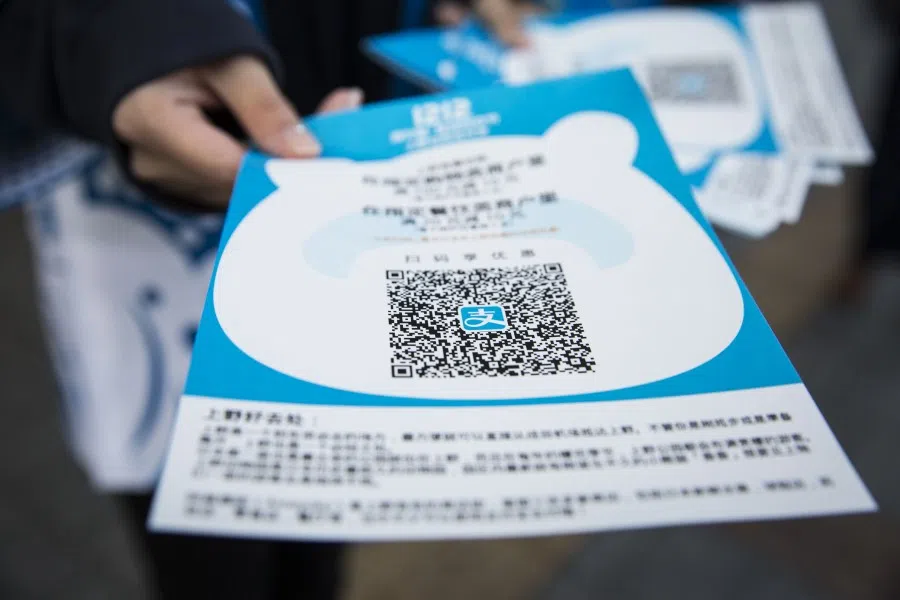 Mobile payment is one of China's Four New Inventions. (Shiho Fukada/Bloomberg)