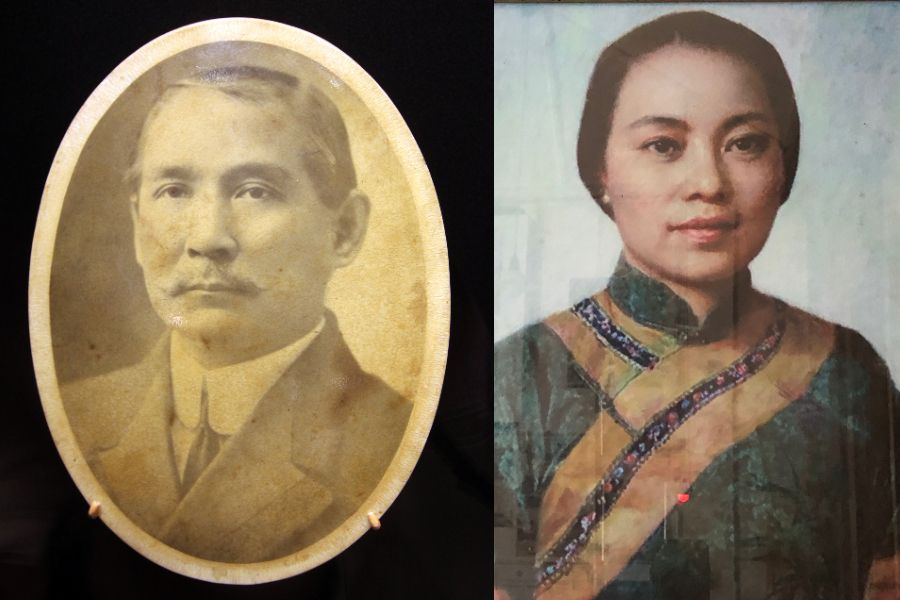 Chen Cuifen was not recognised. History does not remember her name. Her relationship with Sun Yat-sen was never made public. (SPH)
