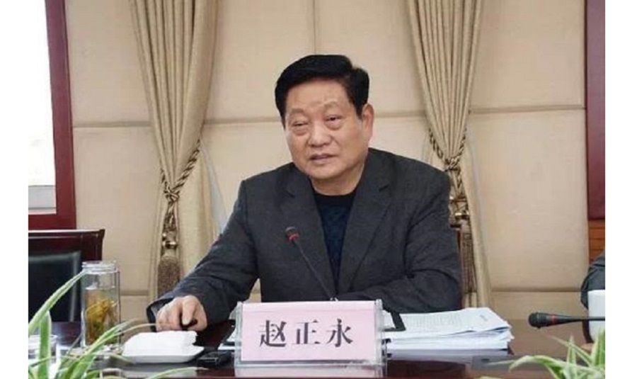 For his bribery crime, former Shaanxi party chief Zhao Zhengyong was given a two-year suspended death sentence to be followed by life imprisonment. (Internet)