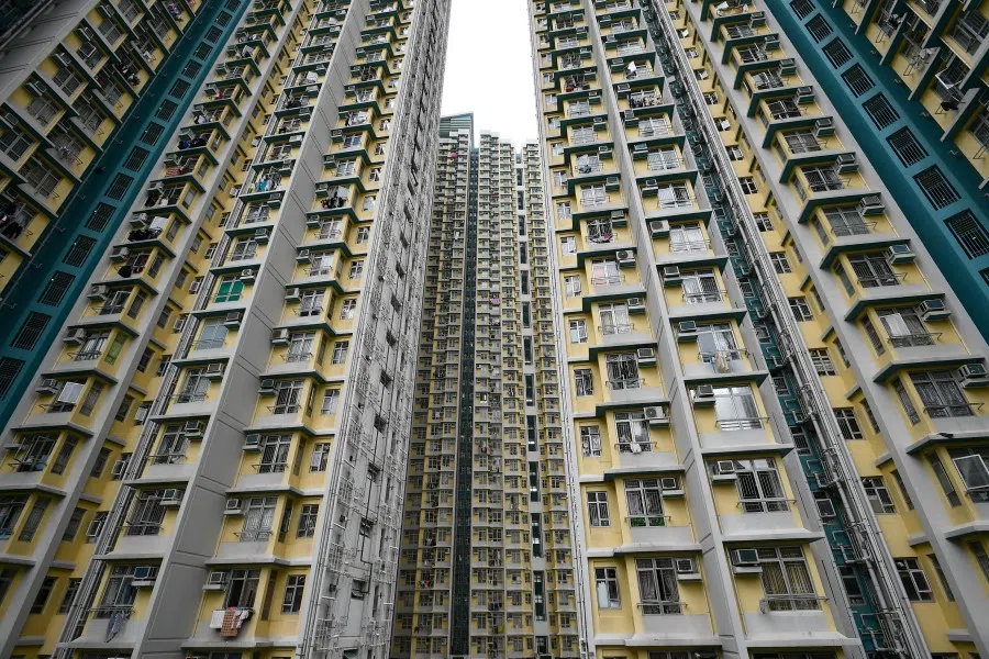 Housing apartments opposite the Ngau Tau Kok Municipal Services Building in Kowloon Bay, Hong Kong on 23 June 2019. (SPH)