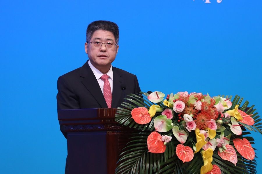 Le Yucheng, the new deputy head of the National Radio and Television Administration. (CNS)